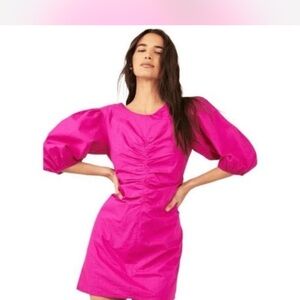 NWT Free People Hope Dress, Fuchsia, Size Small